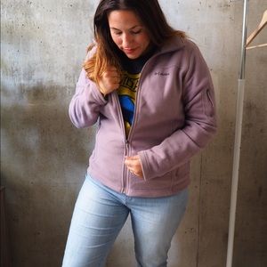 Lavender Columbia Fleece